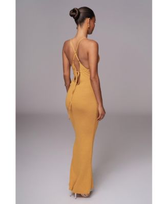 Women's Sun Rays Knit Maxi Dress