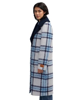 Women's Alida Wool Overcoat With Detachable Sherpa Collar