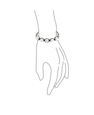 Baroque Freshwater Pearl Strand Bracelet with Cord String