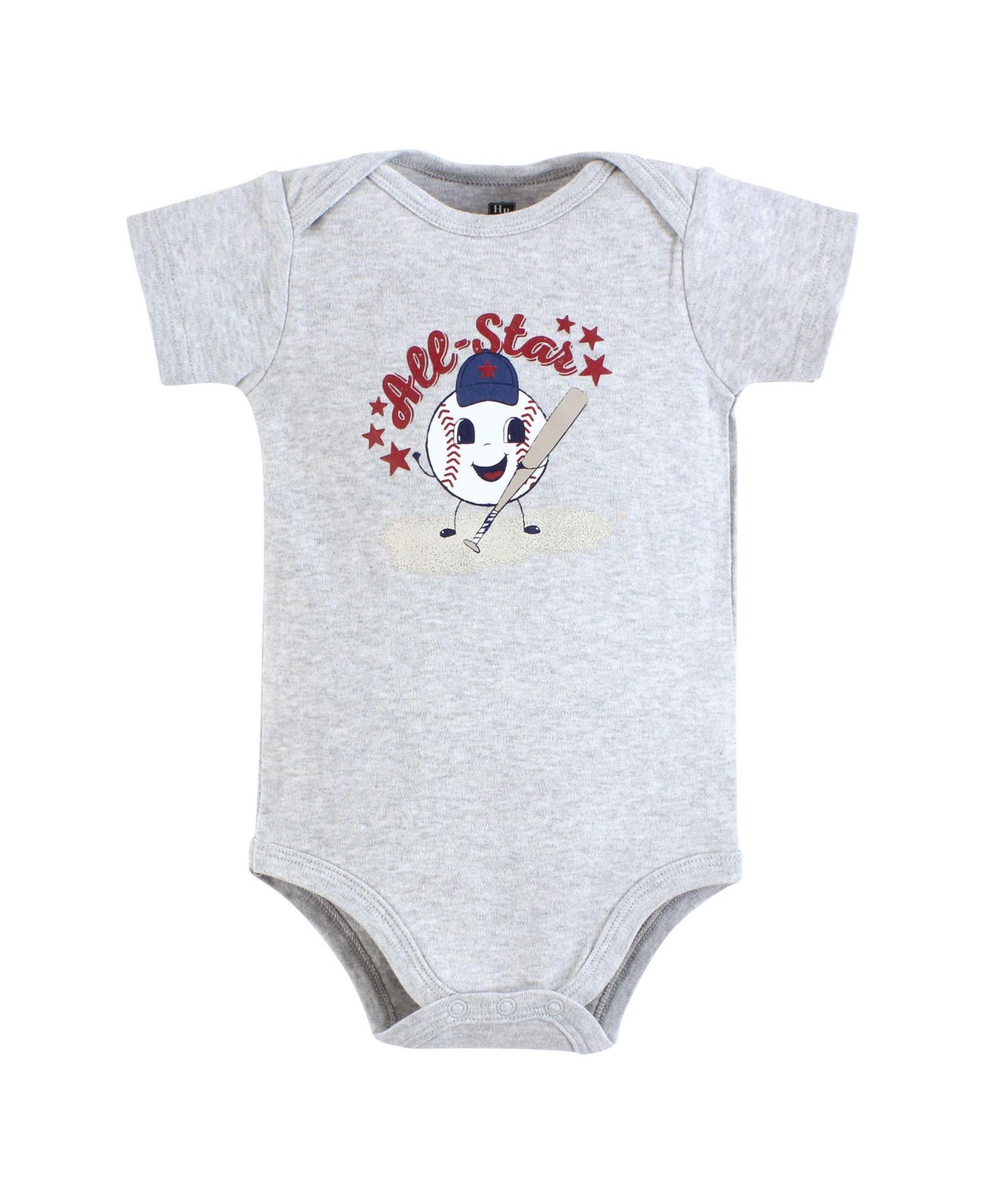 Baby Boys Hudson Triple Pack of Essential Cotton One-Piece Rompers