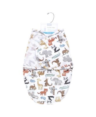 Baby Boys Hudson Unisex Cozy Faux Fur Swaddling Blanket