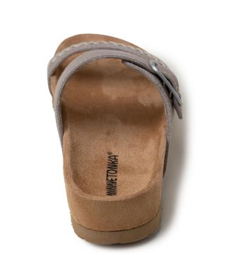 Women's Gideon Suede 2-Strap Buckle Sandals