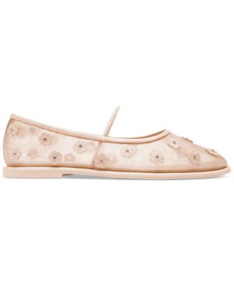 Women's Emilia Tea Rose Mesh Flats
