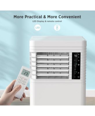 10000 BTU Portable Air Conditioner with Remote Control Three Modes Two Wind Speed LED Display Air Conditioner