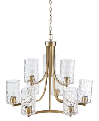 31.25" Opulentia 9-light Iron Chandelier