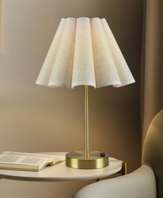 17.5" Chique Iron Accent Table Lamp