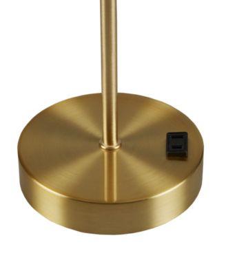 17.5" Chique Iron Accent Table Lamp