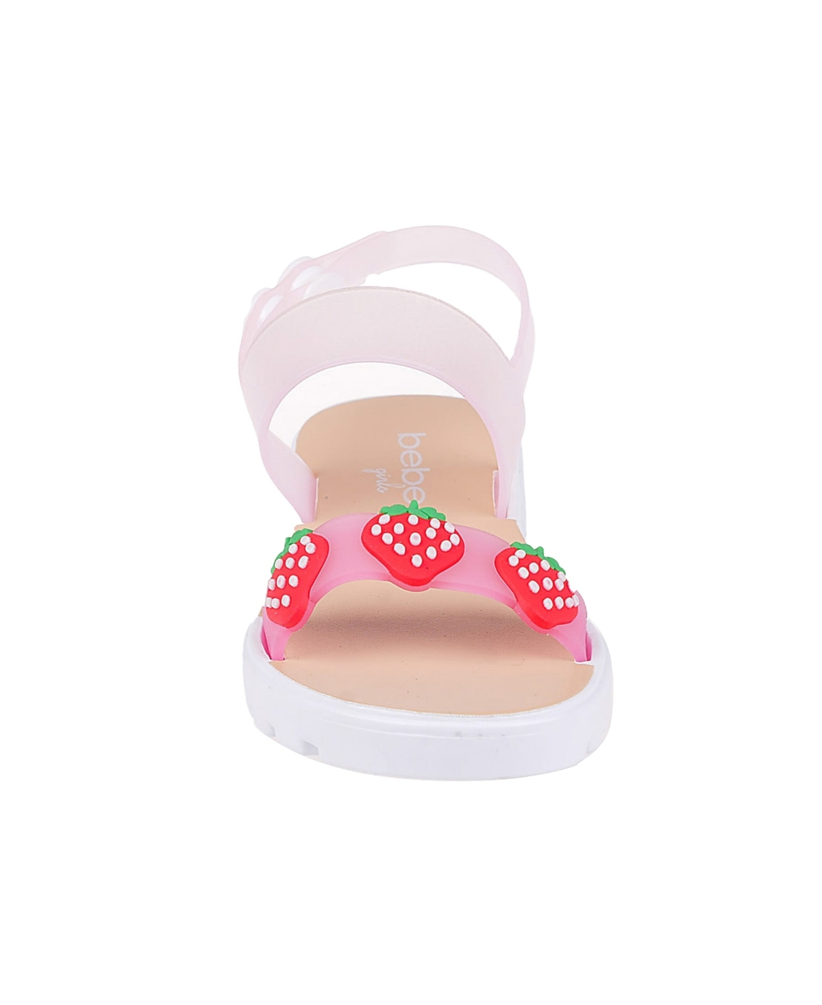 Bebe Toddler Girls Cute And Comfortable Summer Sandals In Red
