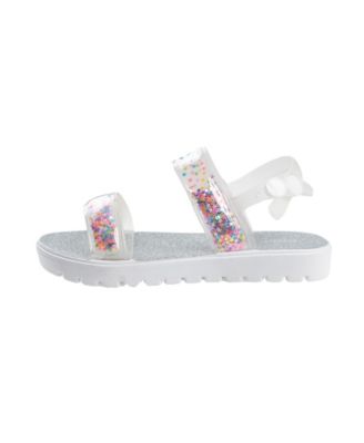 Toddler Girls Loose Glitter Straps Sandals