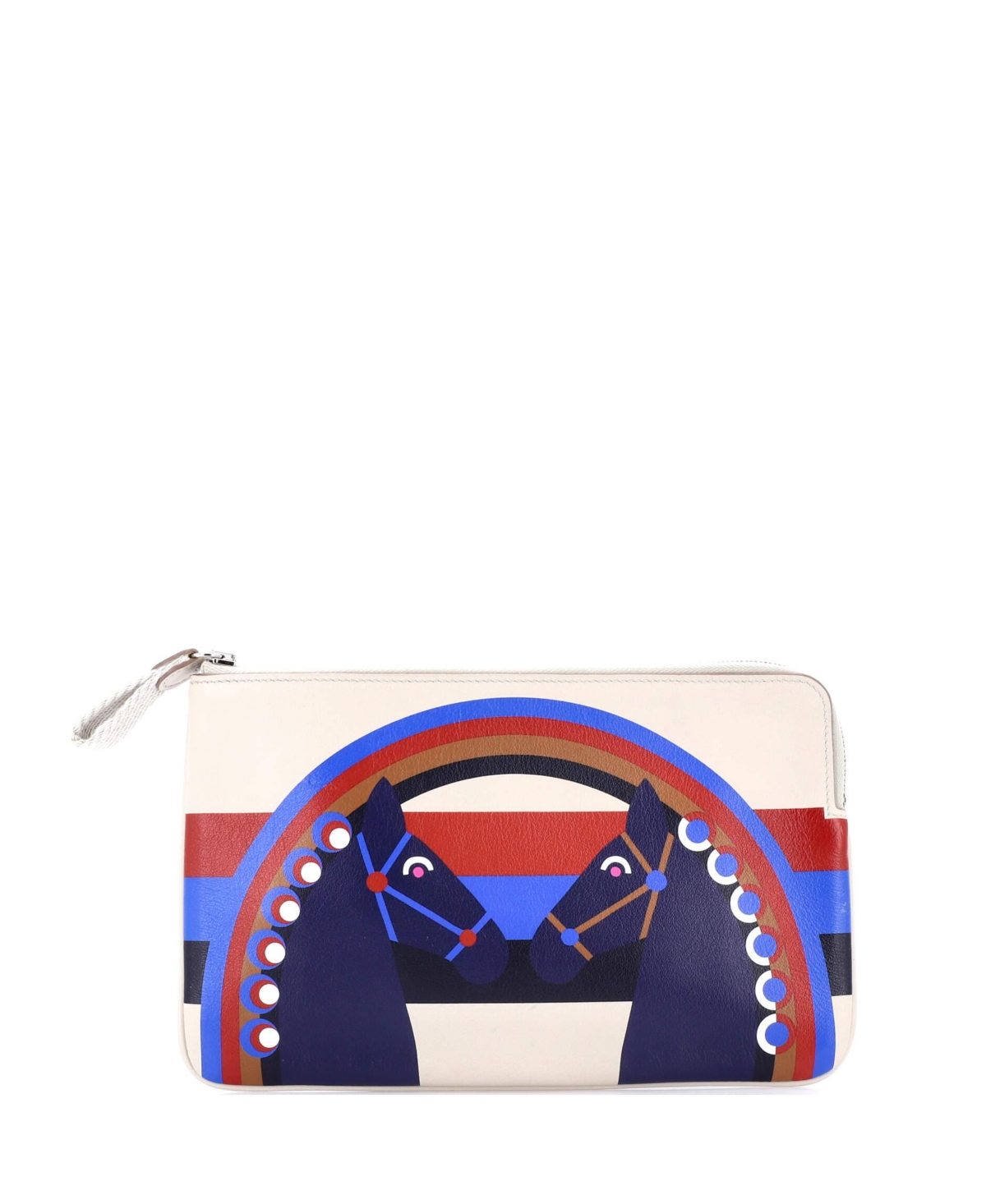Carre Pocket Long Pouch Printed Swift - Natural