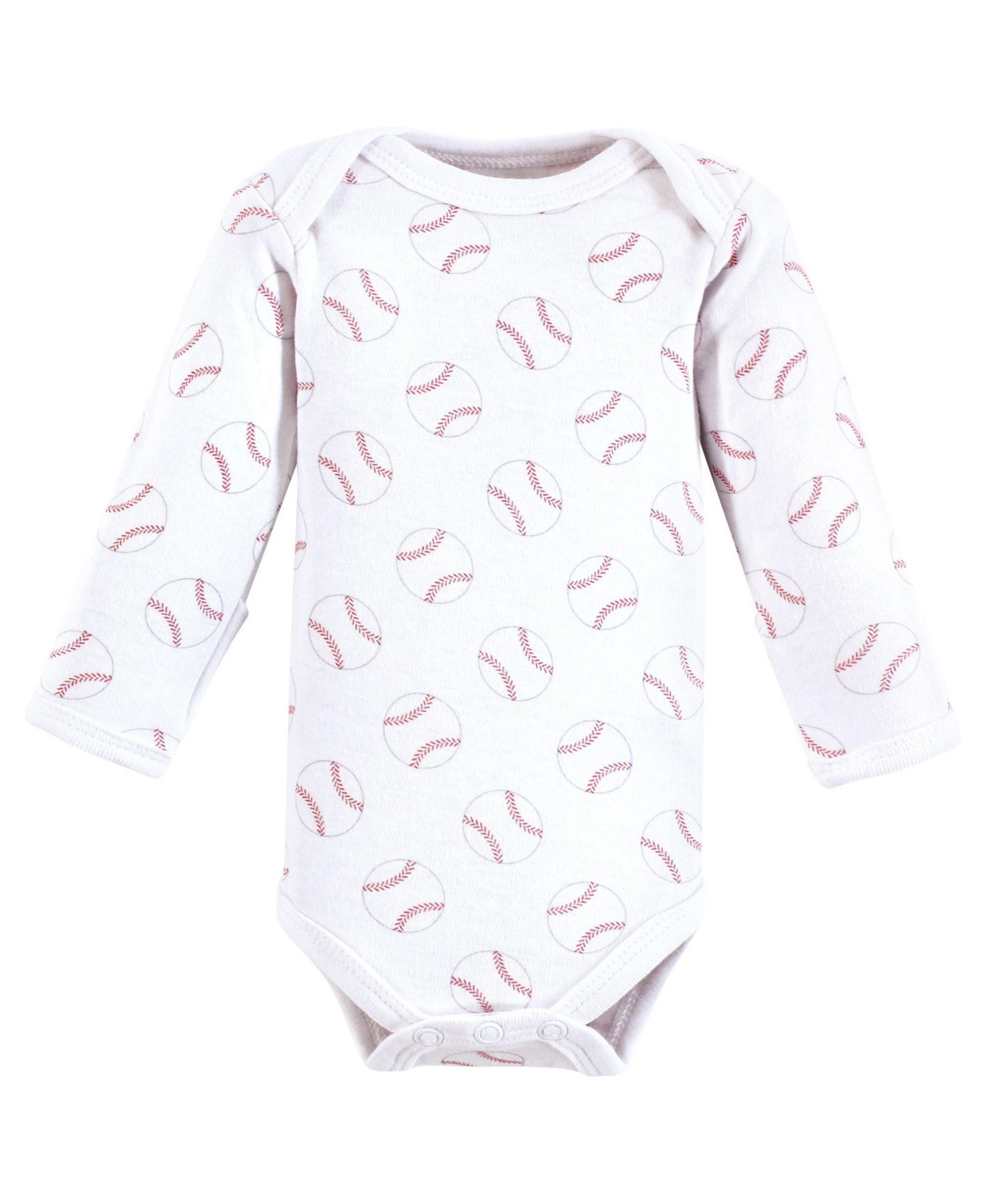 Baby Boys Preemie Long Sleeve Bodysuits 3pk - Baseball