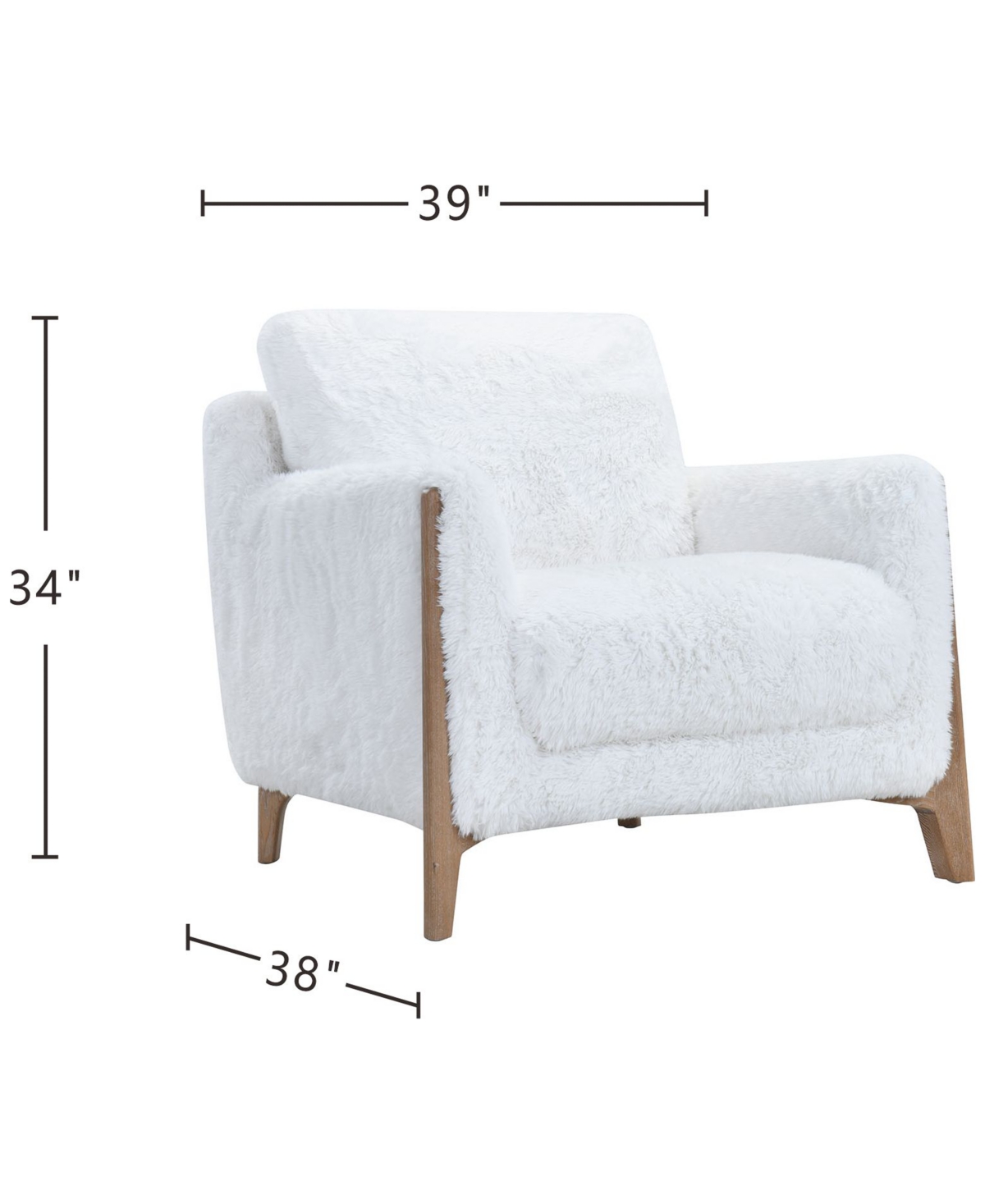 Macy's Briannie Fabric Accent Chair, Exclusively At