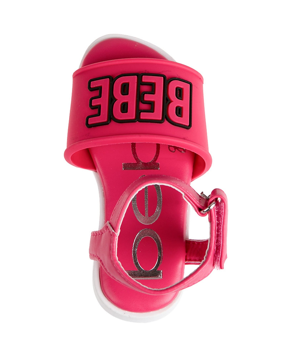 Bebe Toddler Girls Trendy And Comfortable Sandals In Fuchsia
