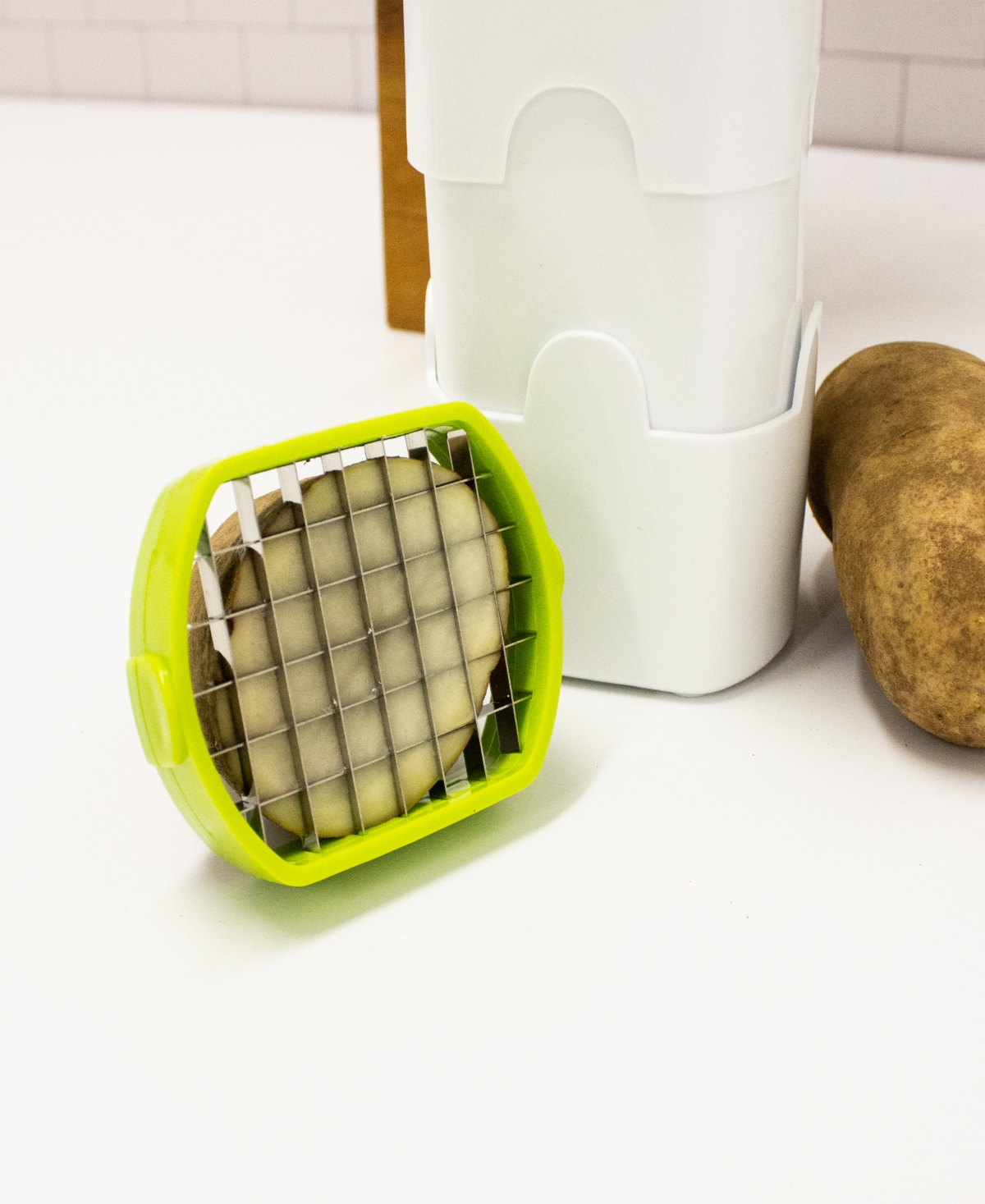 Berghoff Essentials 5-pc. French Fry And Rotary Cheese Grater Set In Green