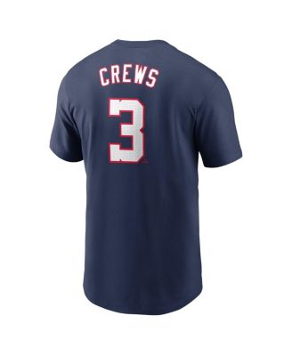 Men's Dylan Crews Navy Washington Nationals Fuse Name Number T-Shirt