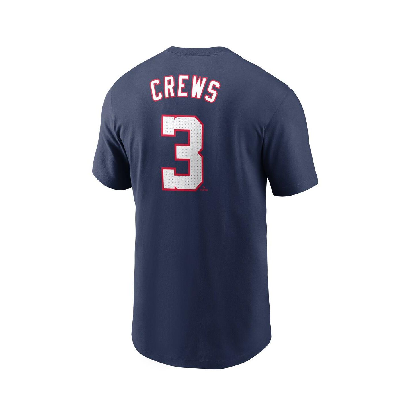 Мужская футболка Nike Dylan Crews Navy Washington Nationals Fuse Name & Number — фото 2