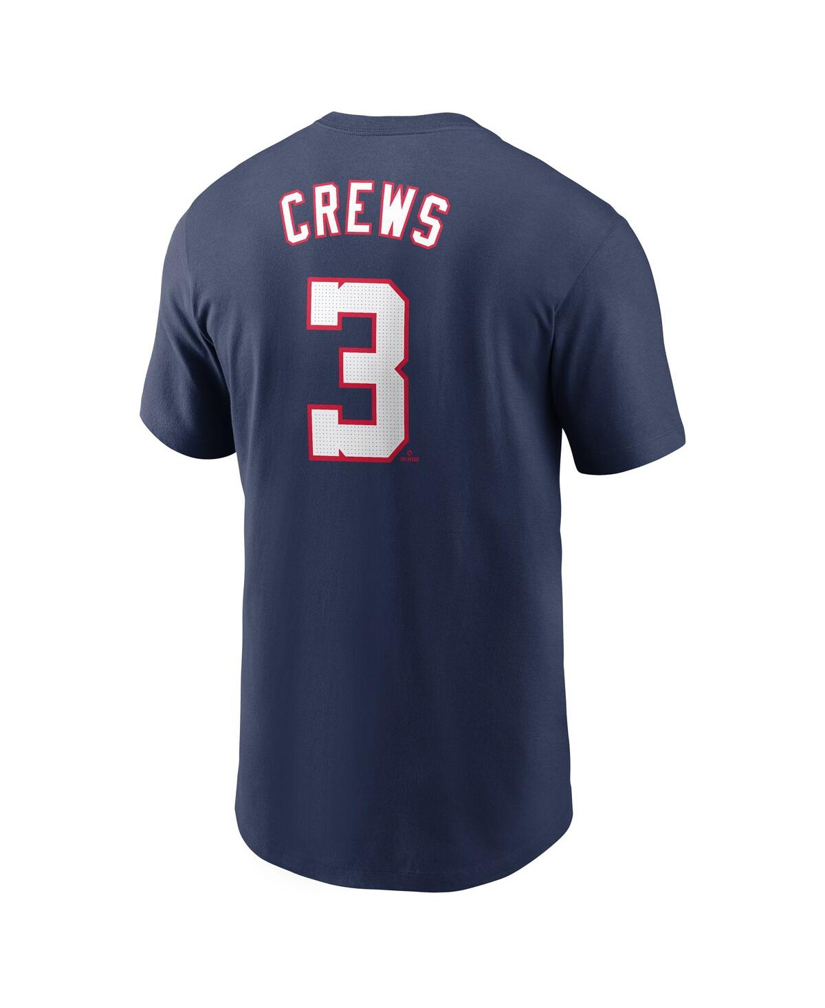 Nike Men's Dylan Crews Navy Washington Nationals Fuse Name Number T-shirt In Blue