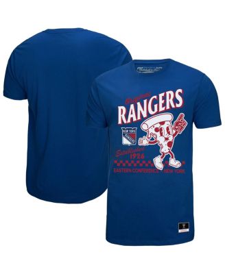 Mitchell & Ness - Men's Blue New York Rangers Local Food T-Shirt
