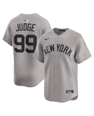 Nike Men's Aaron Judge Gray New York Yankees Road Limited Player