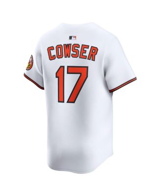 Men's Colton Cowser White Baltimore Orioles Home Limited Player Jersey