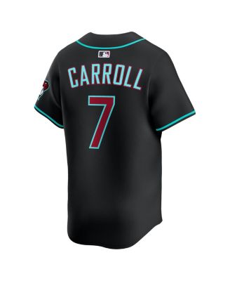 Men's Corbin Carroll Black Arizona Diamondbacks Alternate Limited Player Jersey