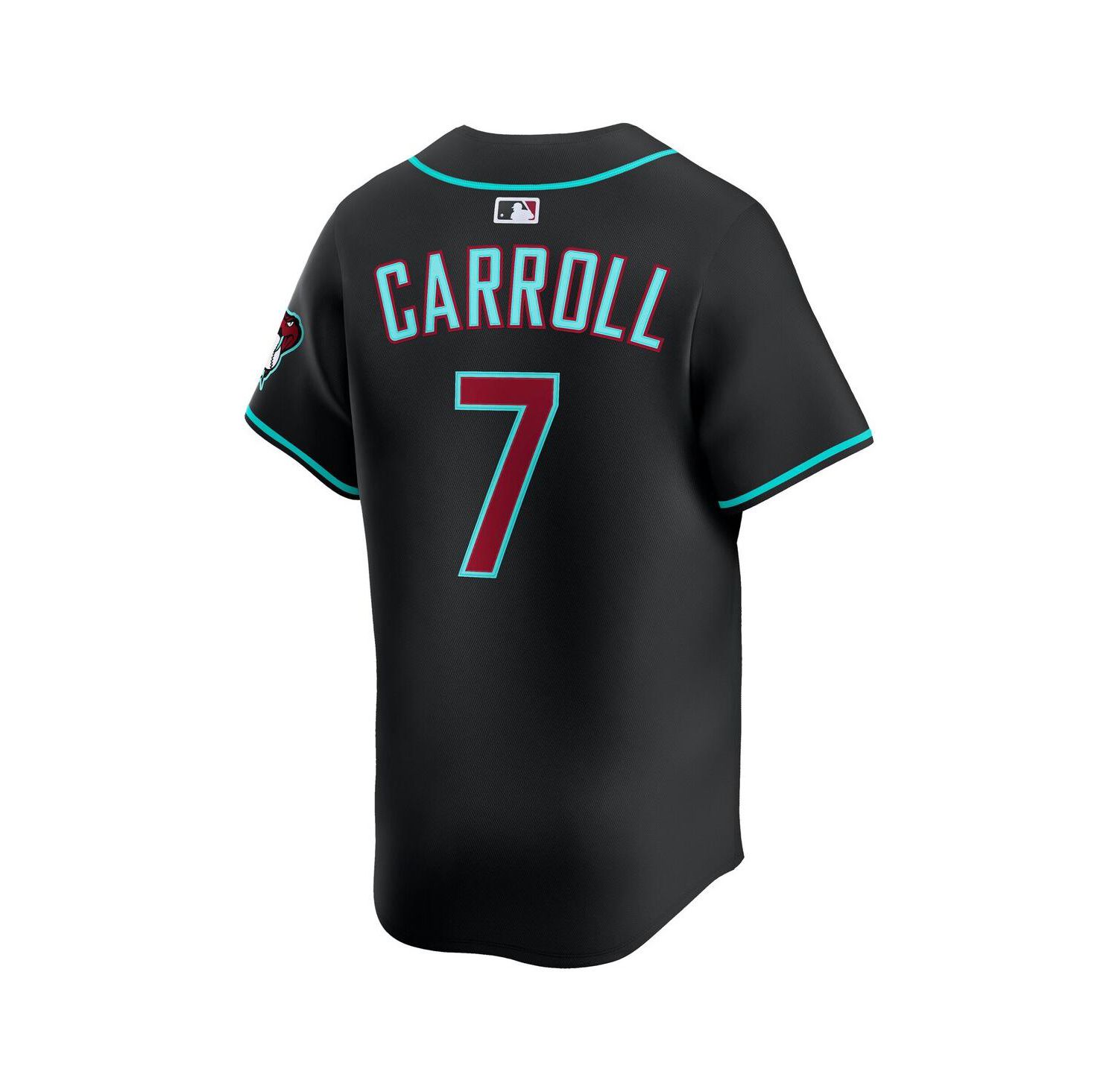Men's Corbin Carroll Black Arizona Diamondbacks Alternate Limited Player Jersey