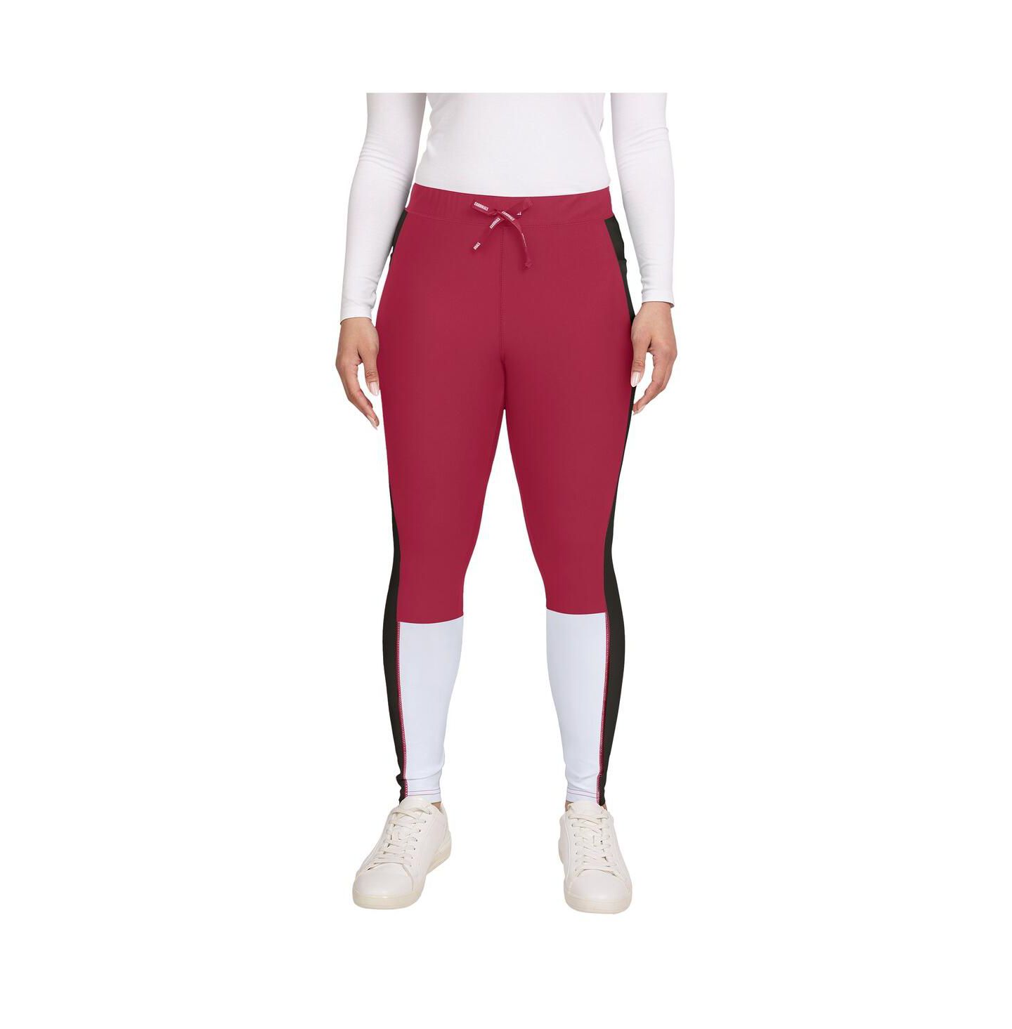 Женские леггинсы WEAR by Erin Andrews Cardinal/Black Arizona Cardinals Color Block — фото 3