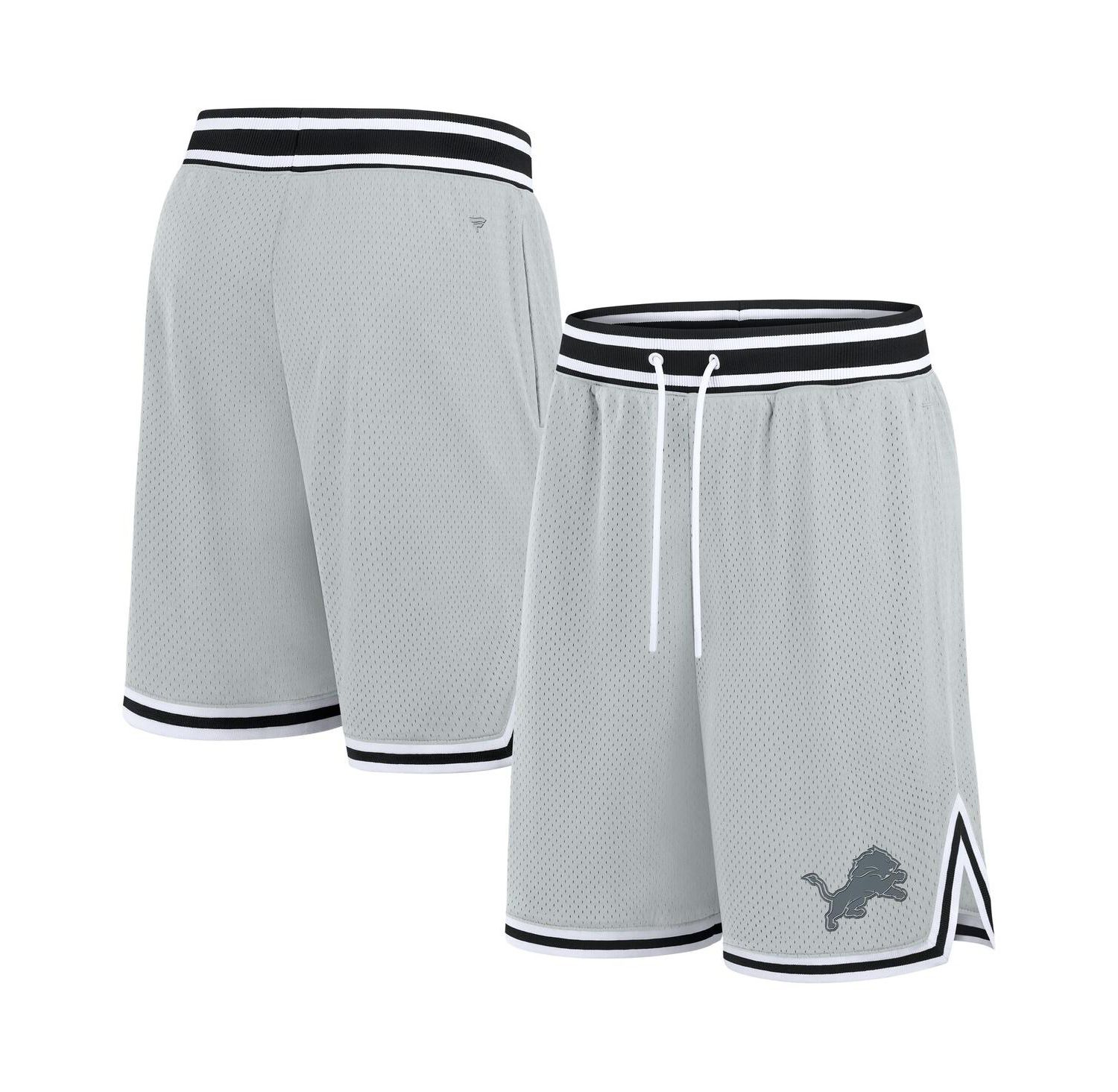 Men's Silver Detroit Lions Elements Future Ground Shorts