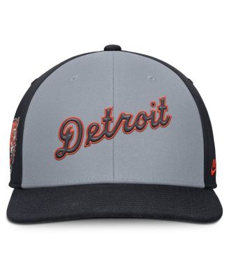 Men's Gray/Navy Detroit Tigers Pro Performance Snapback Hat