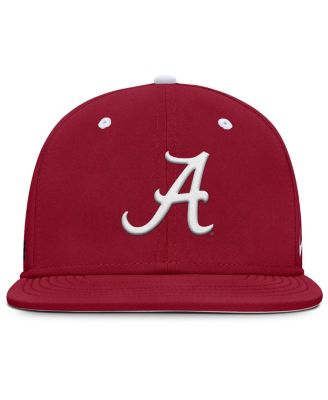 Men's Crimson Alabama Crimson Tide On-Field Dugout True Performance Fitted Hat