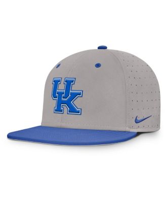 Nike - Men's Gray Kentucky Wildcats On-Field Dugout True Performance Fitted Hat