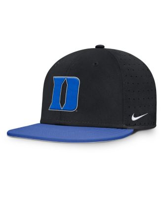 Nike - Men's Gray Duke Blue Devils On-Field Dugout True Performance Fitted Hat