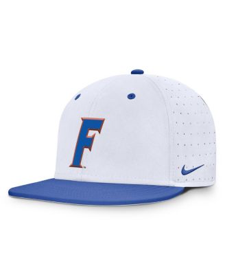 Nike - Men's White Florida Gators On-Field Dugout True Performance Fitted Hat