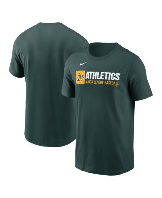 Nike - Men's Green Athletics Team Block T-Shirt
