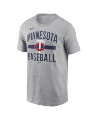 Men's Heather Gray Minnesota Twins Arched T-Shirt