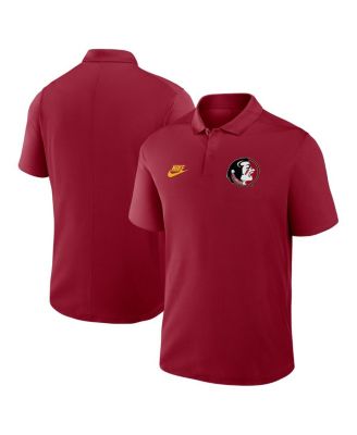 Nike - Men's Garnet Florida State Seminoles Primetime Victory Legacy Vault Logo Performance Polo Shirt