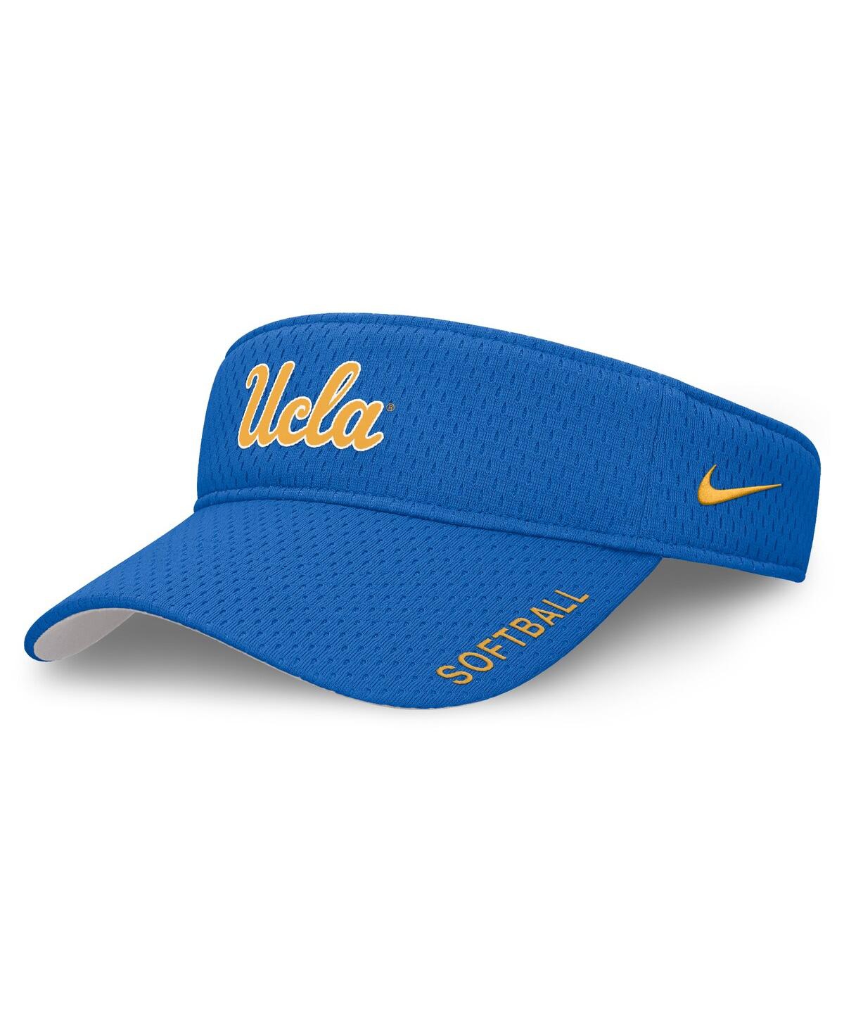 Nike Men's And Women's Blue Ucla Bruins 2025 Dugout Softball Ace Performance Adjustable Visor Hat In Blue