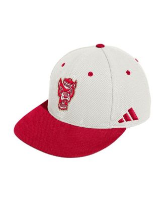 adidas - Men's Cream NC State Wolfpack On-Field Fitted Baseball Hat