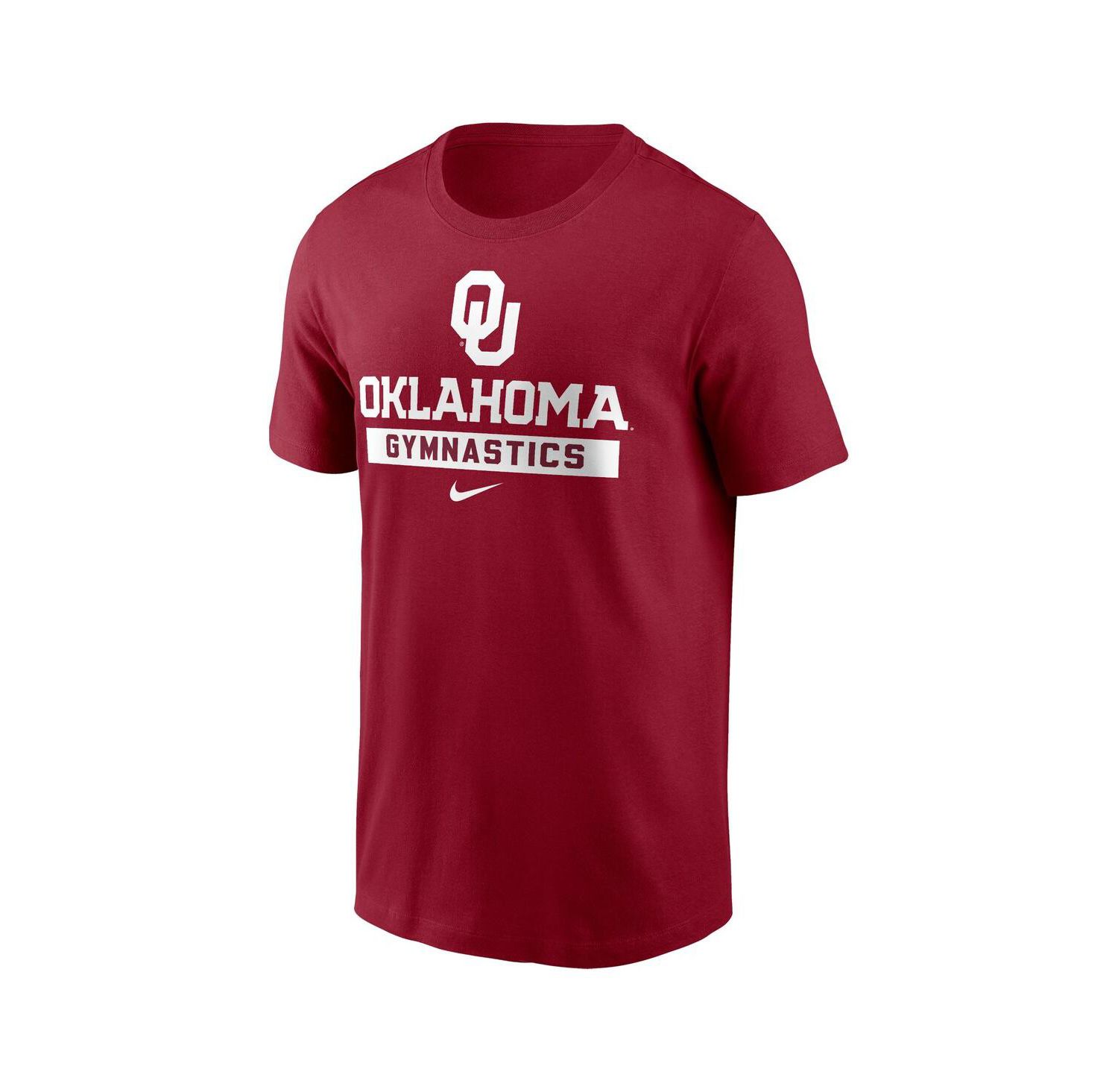Men's Crimson Oklahoma Sooners Gymnastics T-Shirt