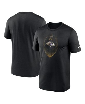 Nike - Men's Black Baltimore Ravens Primetime Legend Icon Performance T-Shirt
