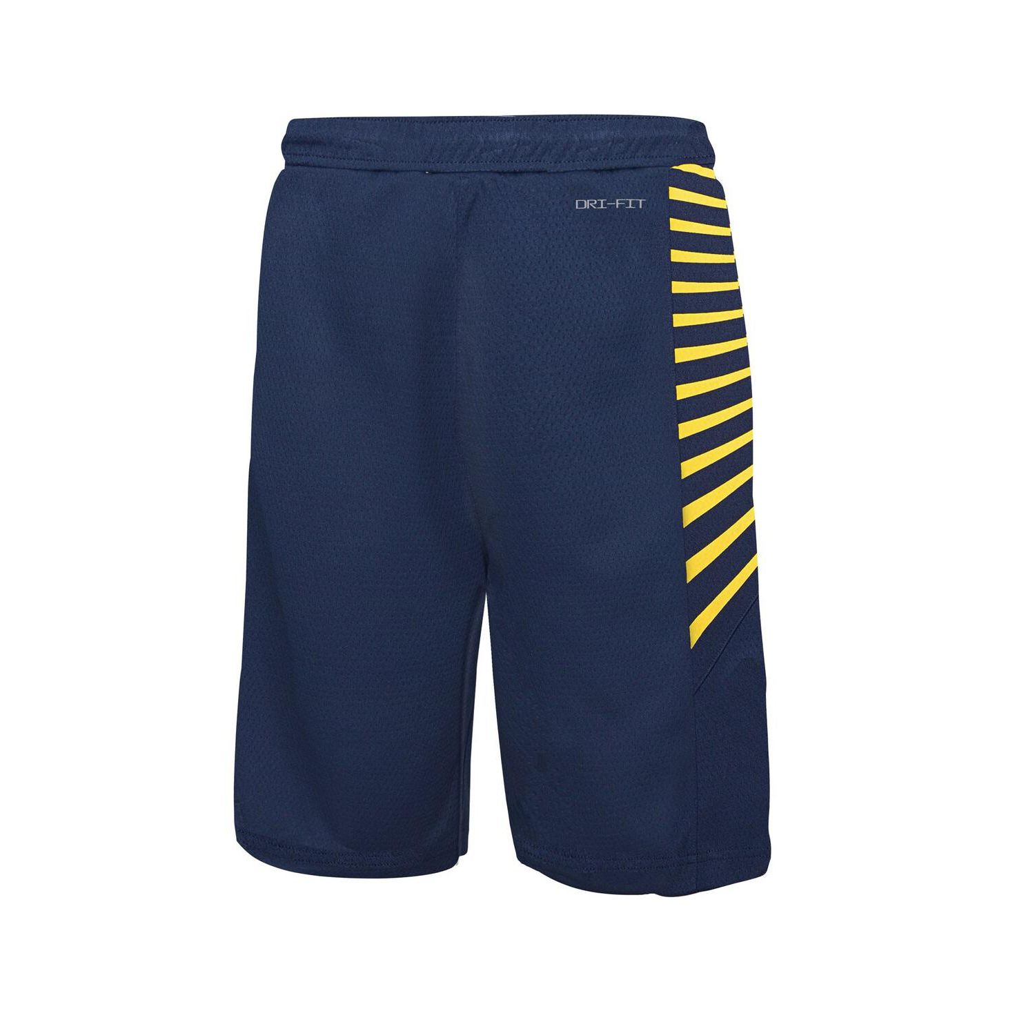 Big Boys and Girls Navy Indiana Pacers Icon Swingman Shorts