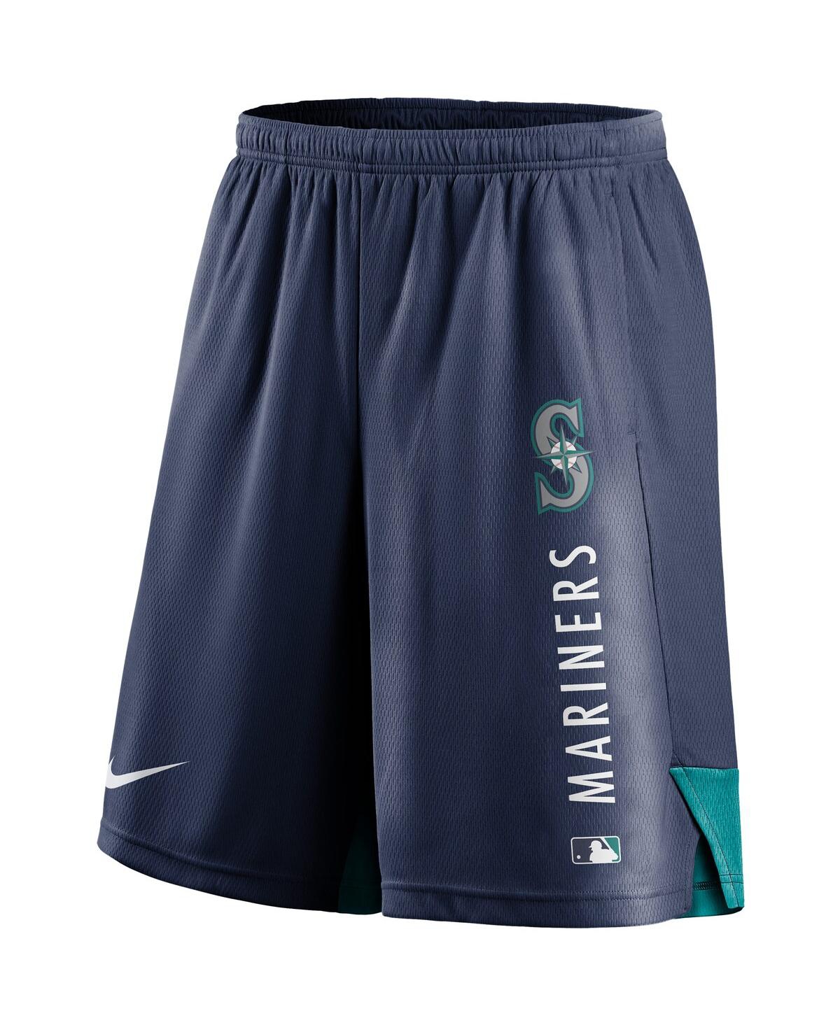Nike Men's Navy Seattle Mariners Authentic Collection Training Performance Shorts In Blue
