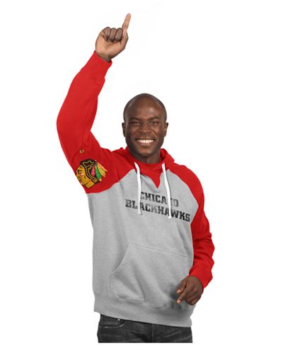 HANDS HIGH Men's Chicago Blackhawks Training Camp PO Fleece Hoodie