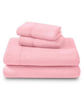 Polar Fleece 4 Piece Sheet Set, Queen