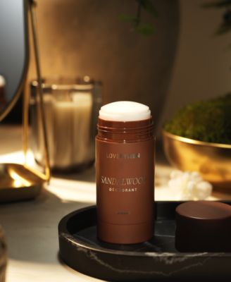 LoveryMen Sandalwood Deodorant Stick, 2.6 oz.
