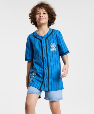 Little & Big Boys Let's Roll Baseball Jersey Shirt