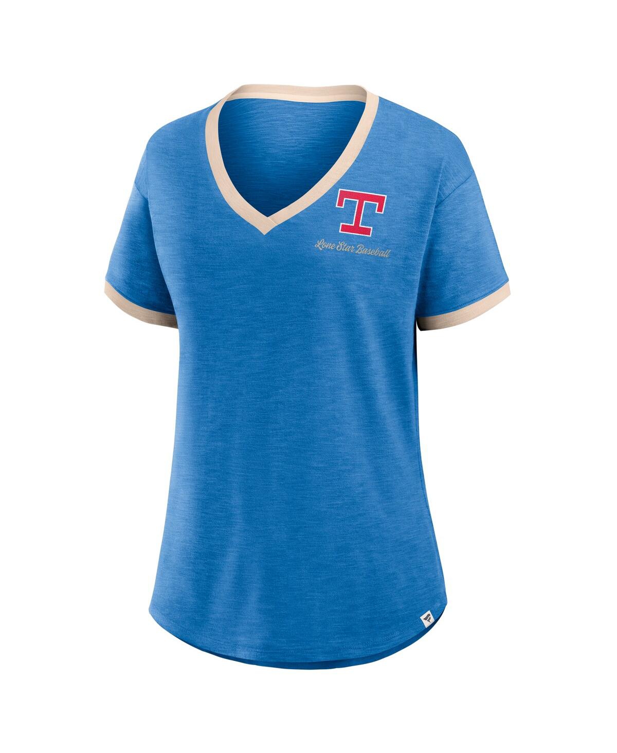 Fanatics Branded Royal New York Mets 2022 Postseason Locker Room V-neck T-shirt In Royal