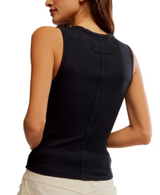 (取寄) フリーピープル レディース ネリア タンク Free People women Neria Tank Black Free People Women's Neria Tank, Black at Amazon Women's