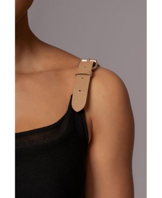 Women's Shanti Faux Buckle Top