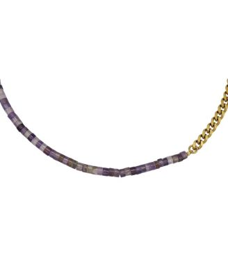Amethyst / Gold Necklace
